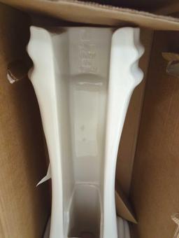 Lot of 3 Items To Include, Delta Classic 500 48 in. L x 34 in. W Alcove Shower Pan Base with Center