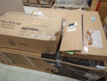 Large Mystery Lot of Assorted Items to Include, NuTone RL Series 30 inch Range Hood, Bootz Kona