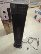 Pelonis 30 in. 1500-Watt Digital Tower Ceramic Heater, Appears to be Used in Open Box Do to Being In