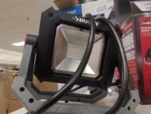 Husky 1000 Lumens LED Portable Work Light, Appears to be Used Retail Price Value $20, Sold Where Is