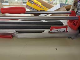 Rubi 26 in. Star Max Tile Cutter, Appears to be Used Out of the Box, Retail Price Value $130, What