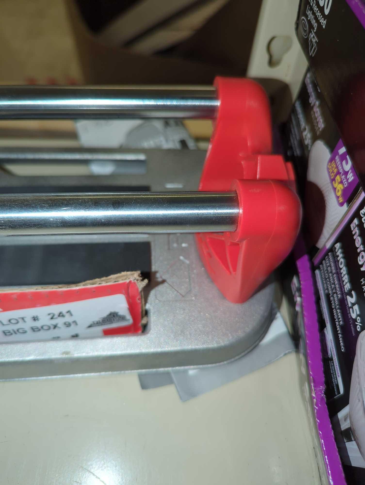 Rubi 26 in. Star Max Tile Cutter, Appears to be Used Out of the Box, Retail Price Value $130, What