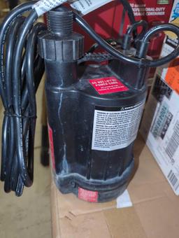 Everbilt 1/3 HP Automatic Utility Pump, Retail Price $156, Appears to be Used, What You See in the