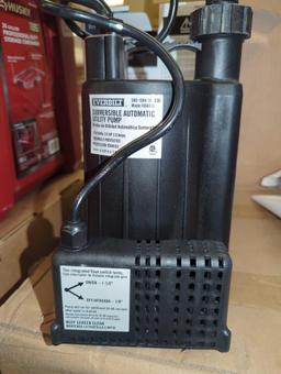 Everbilt 1/3 HP Automatic Utility Pump, Retail Price $156, Appears to be New, What You See in the