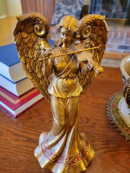 Gold Angel Figurine $3 STS