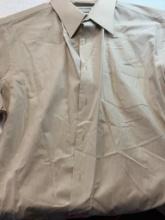 Mens Carlos Devenezia Button Down - Size 17 34/35