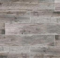 Pallet of 13 Daltile Laurelwood Smoke 8 in. x 47 in. Color Body Porcelain Floor and Wall Tile (15.2