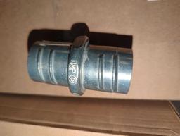 Box of 10 Commercial Electric 1-1/4 in. Flexible Metal Conduit (FMC) Screw-in Coupling, Retail Price