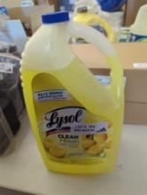 Lysol 144 oz. Lemon Breeze Disinfecting All-Purpose Cleaner, Retail Price $13, Appears to be Open