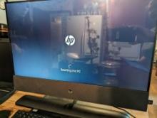KIT - Lot of 4 Items Including HP 24" Touch-Screen All-in-One with Adjustable Height, AMD Ryzen 5,