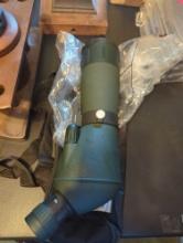 (BR3) - Vivitar Terrain Series Tv2060 20x60x60 Spotting Scope, Retail Price $100, Appears to be