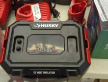 Husky 12-Volt Inflator, Appears to be New in Open Box Do to Being In Open Box Some Pieces May Be