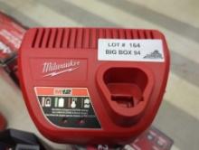 Milwaukee M12 12-Volt Lithium-Ion Battery Charger, Appears to be New Out of the Box Retail Price