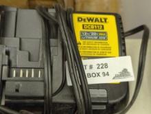 (No Battery) DEWALT Lithium Ion 12V to 20V MAX Charger, Appears to be New Out of the Box Retail