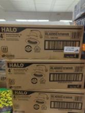 Lot of 3 Boxes Of HALO RL 4 in. Adjustable CCT Canless IC Rated Dimmable Indoor, Outdoor Integrated