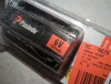 Paslode 6-Volt Oval Ni-Cd Rechargeable Battery, Retail Price $83, Appears to be New, What You See in