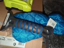 Lot of 2 Items Including Grease Monkey Mitt with Ice Scraper in Blue and (2) Suncast Arched Ice