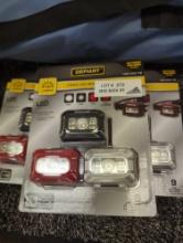 Lot of 3 Packs of Defiant 100 Lumens LED Headlight Combo (3-Pack), Appears to be New in Factory