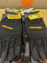 Lot of 2 FIRM GRIP X-Large Flex Cuff Outdoor and Work Gloves (2-Pack), Total of 4 Pairs Appears to