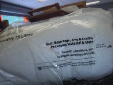 Big Joe Bean Refill, Polystyrene Beans for Bean Bags or Crafts, 75 Liters, Retail Price $26, Appears