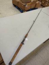 Pinnacle 6'6" millenia fishing rod. Line 10-17 lb Lure 3/16-1 oz Comes as is shown in photos.