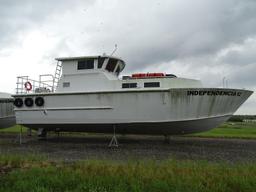 "INDEPENDENCIA 12" 45' ALUMINUM CREW VESSEL - AS NEW