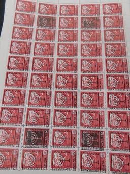 Lot of Many Russian CCCP Full Sheet Stamps 1990s