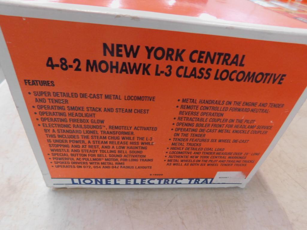 Lionel No. 6-18009 New York Central 4-8-2 Mohawk L-3 Class Locomotive