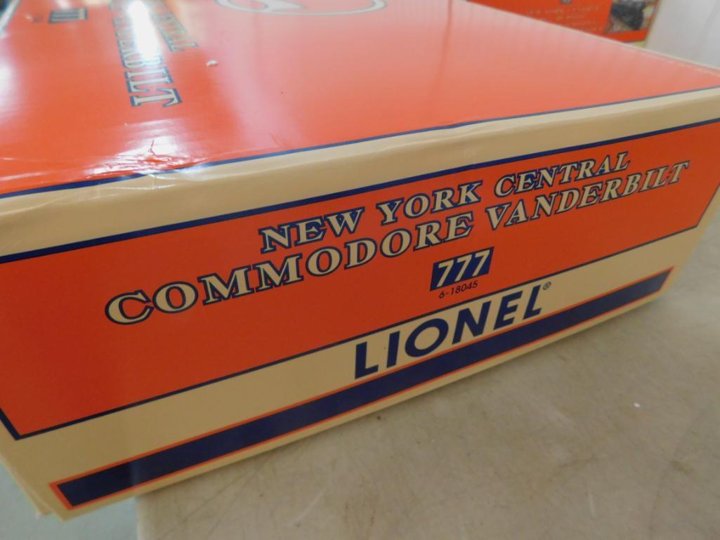 Lionel No. 6-18045 777 New York Central Commodore Vanderbilt Locomotive