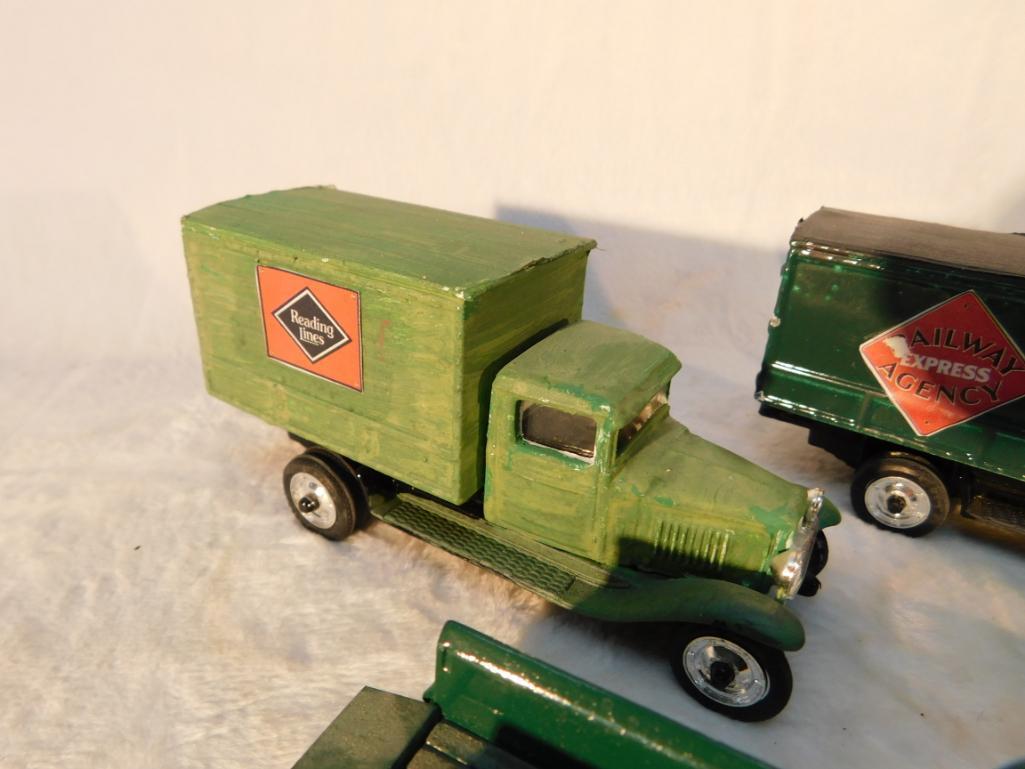 Vehicles of the 1950s in 1:43 scale 3 Pick Up Trucks 3 Box Trucks