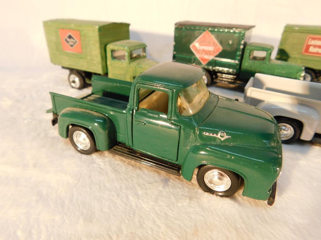 Vehicles of the 1950s in 1:43 scale 3 Pick Up Trucks 3 Box Trucks