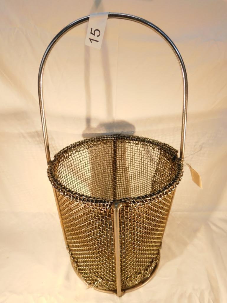 Large Steel Mesh Basket