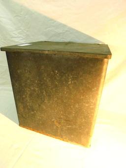 Vintage Galvanized Milk Box