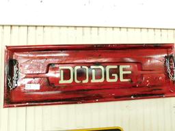 Reproduction Dodge Truck Tailgate Wall Art