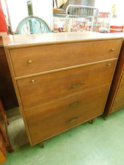 Kent Coffey 4 Drawer Highboy