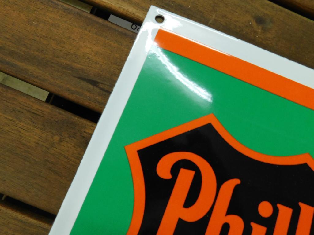 "Phillips 66" Porcelain Sign