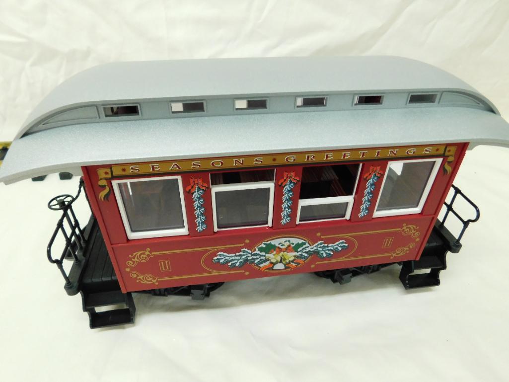 LGB - Lehmann- G-Gauge -# - 1996 Christmas Passenger Car - Red