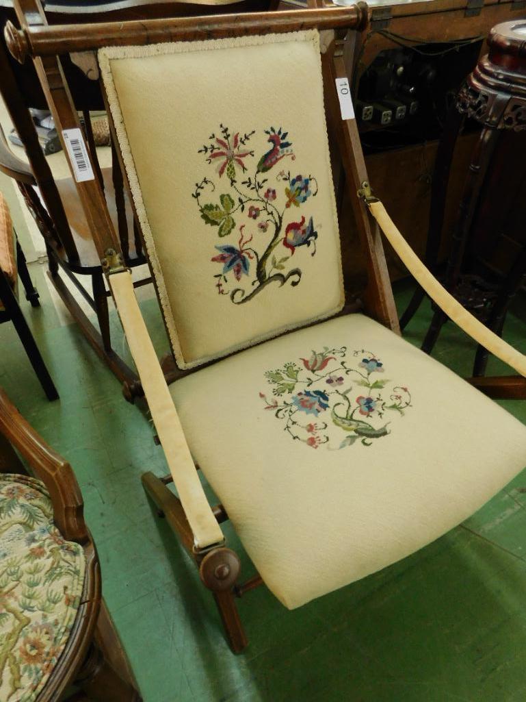 Upholstered Folding Chair