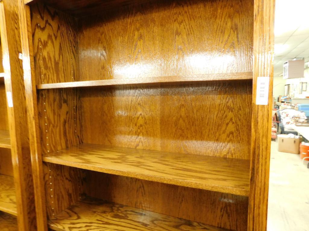 Solid Wood Bookcase - Oak