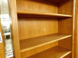 Solid Wood Bookcase - Oak