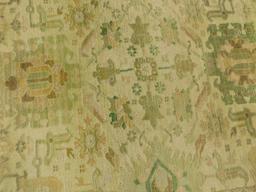 Area Rug - Cream and Pale Green