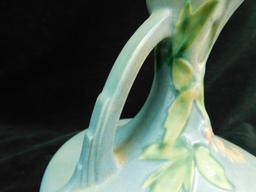 Roseville Pottery - Ewer - Bleeding Heart - Blue - 963-6