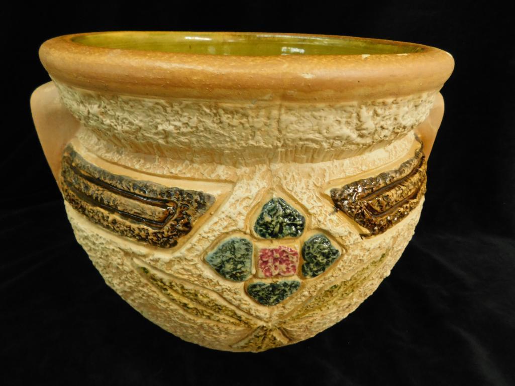 Roseville Pottery - Jardiniere - Mostique Pattern - Unsigned