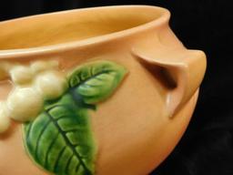 Roseville Pottery - Jardiniere - Snowberry Pattern - IJ-8