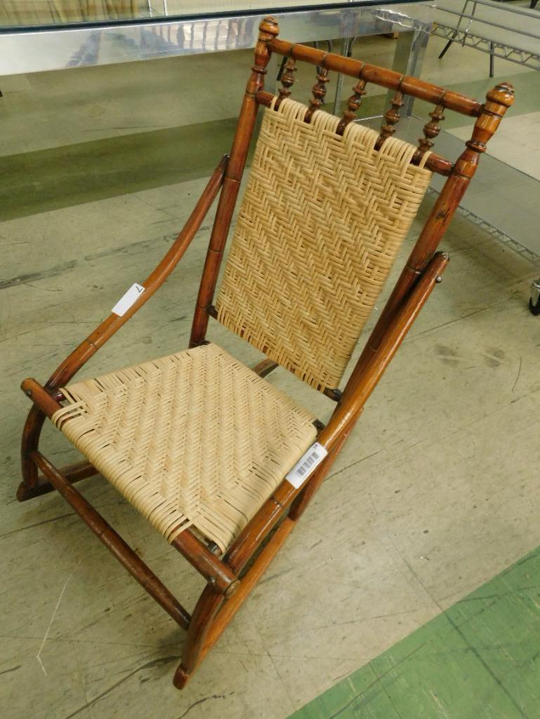 Vintage Cane Rocker