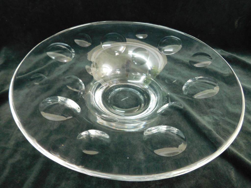 Tiffany and Company Polka-Dot Centerpiece Bowl - 3.75" x 13.75"