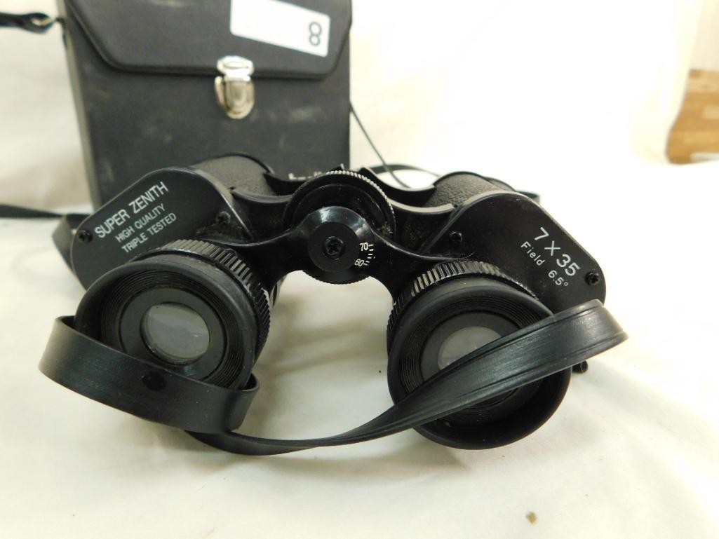 Bushnell Binoculars - 7 x 35 - Super Zenith - With Case