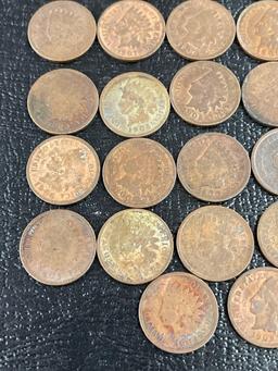 Lot of 32 Indian Head Pennies