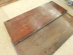 Group of 12 Vintage Wide Boards and Table Leaves - 48" To 60" Wide