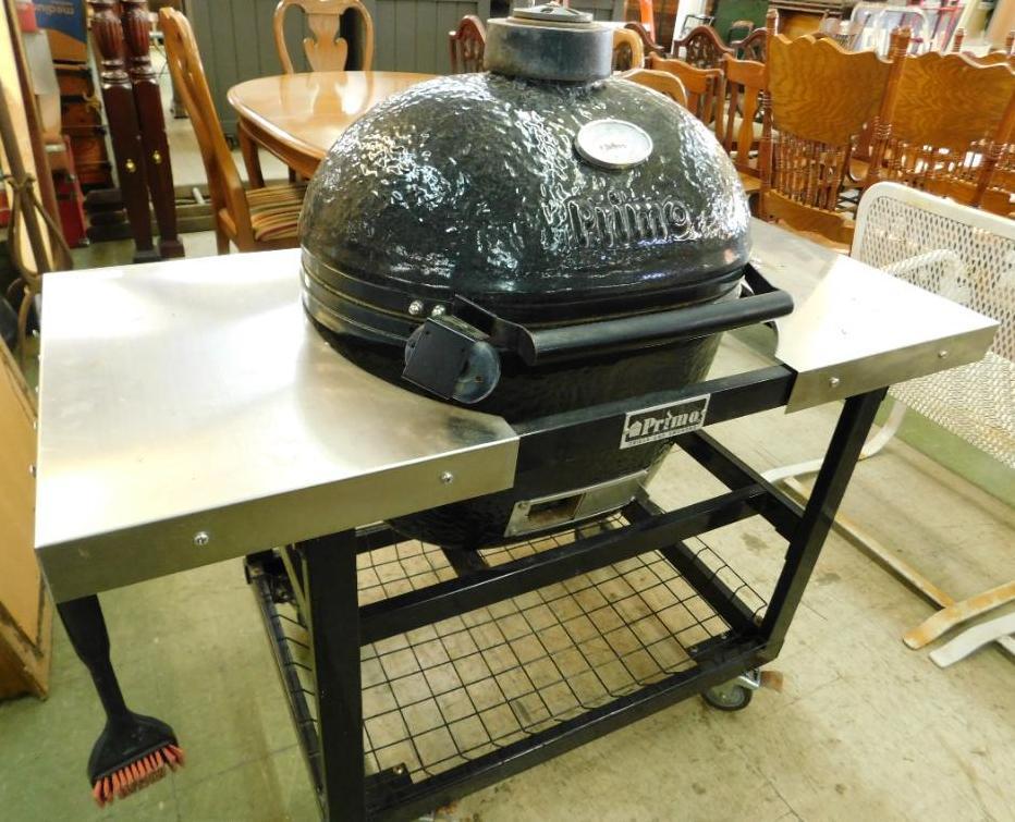 Primo Ceramic Grill / Smoker - 49" x 49" x 23"